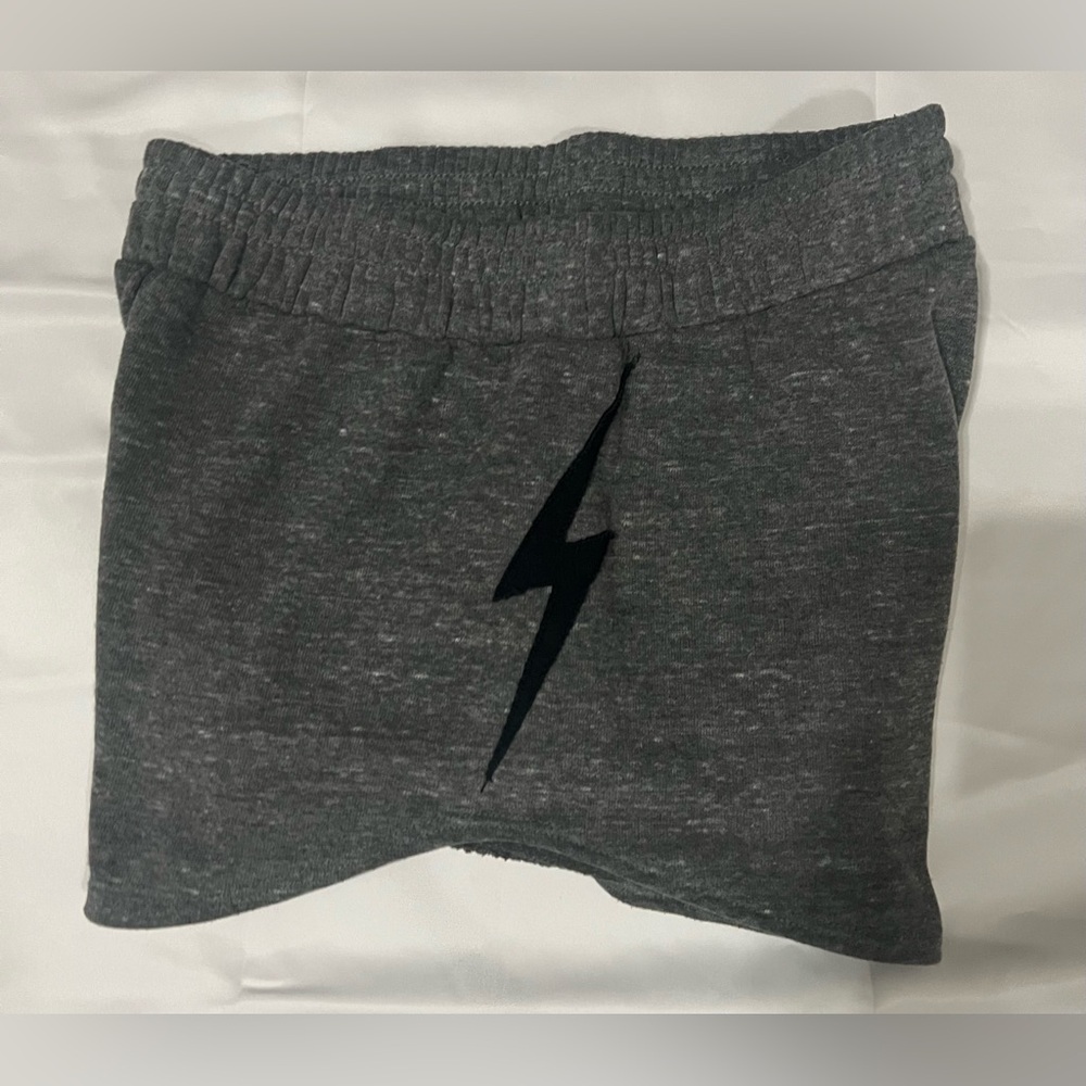 Aviator Nation Dark Gray Women's Athletic Shorts - Picture 4 of 9